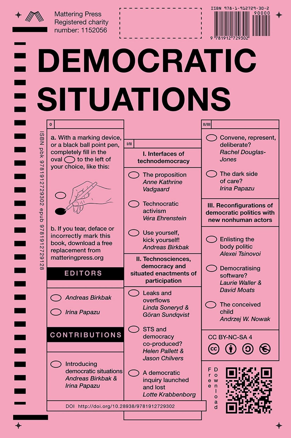 cover for Democratic Situations